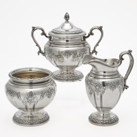 Gorham Sterling Silver Tea and Coffee Service