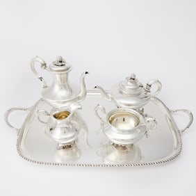 Victorian Sterling Tea and Coffee Service