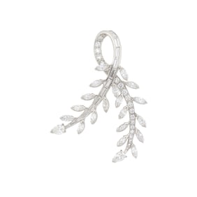 Platinum and Diamond Brooch