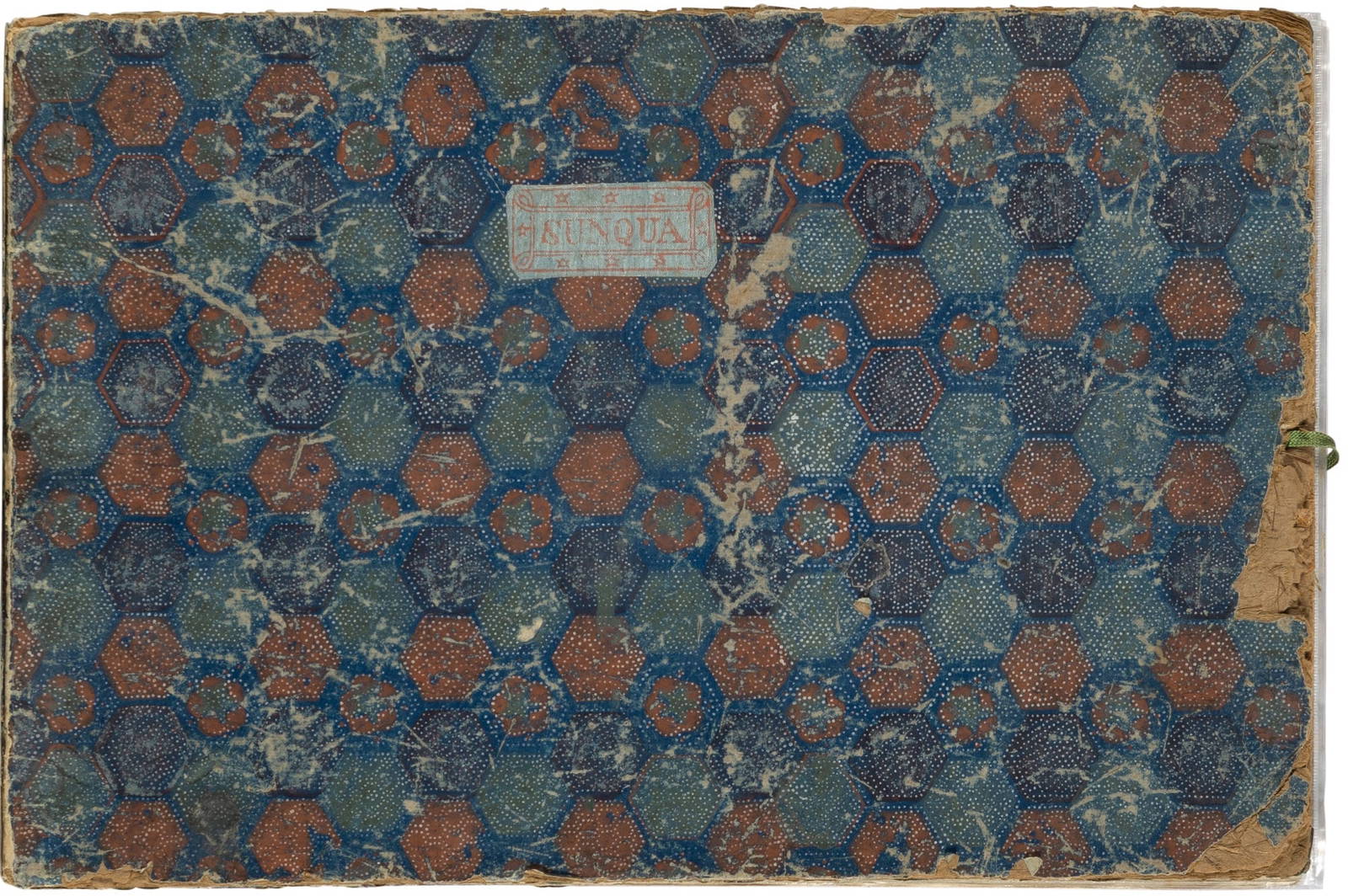 A China Trade Album of Pith Paintings Studio of Sunqua, 19th century