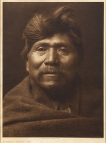 Seven original Edward Curtis photogravures