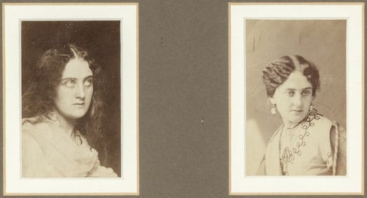 Two images by Oscar Gustave Rejlander