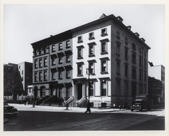 Berenice Abbott, Fifth Avenue Row Houses, Manhattan, 1936