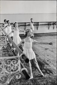 Henri Cartier-Bresson, Bolshoi Ballet School, Moscow, USSR, 1954