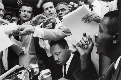 Bruce Davidson, Reverend Martin Luther King, Alabama, 1963