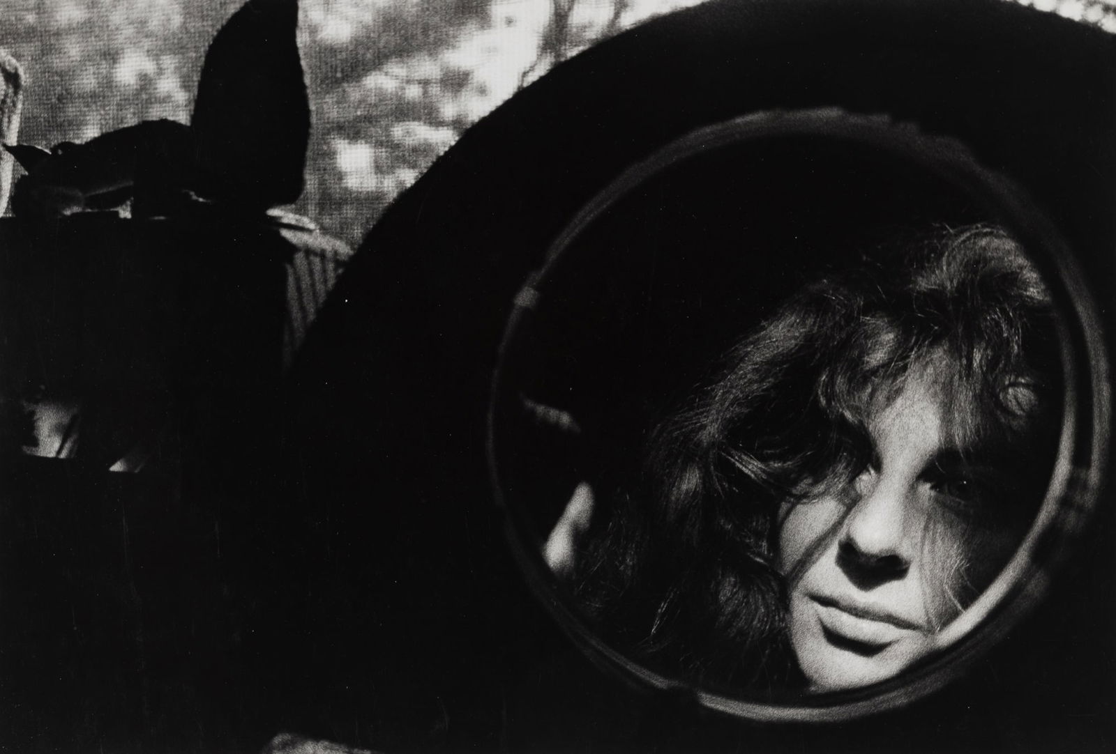 Robert Frank, two gelatin silver prints of his family: FRANK, ROBERT (1924-2019) Two gelatin silver prints. Comprising Mary and Mary Frank, Andrea Frank, Barbara Forst circa 1953 and Dody Miller, circa 1960, li