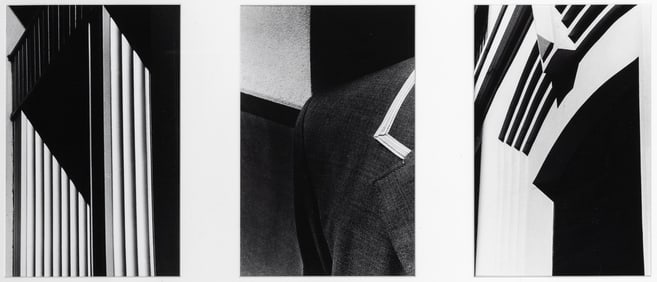 Ralph Gibson, architectural triptych, 1971