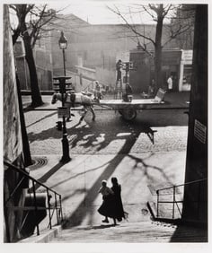 Willy Ronis, Avenue Simon Bolivar, Paris, 1950