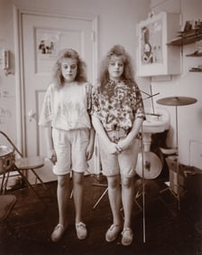 Judith Joy Ross, The Stewart Sisters, H.F. Grebey Junior High School, Hazleton, Pennsylvania 1992