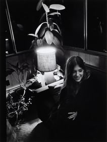 W. Eugene Smith, Young woman by lamplight, likely 1970s