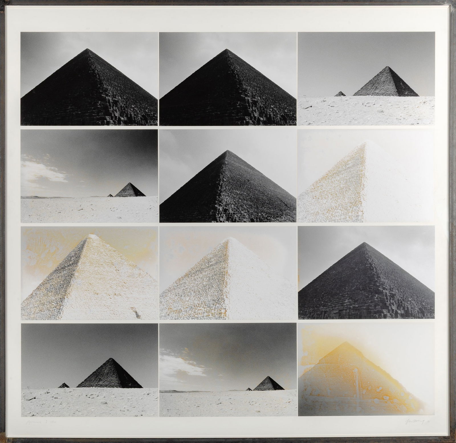 DoDo Jin Ming, Pyramids 1, Egypt, 1996 (1 of 3)
