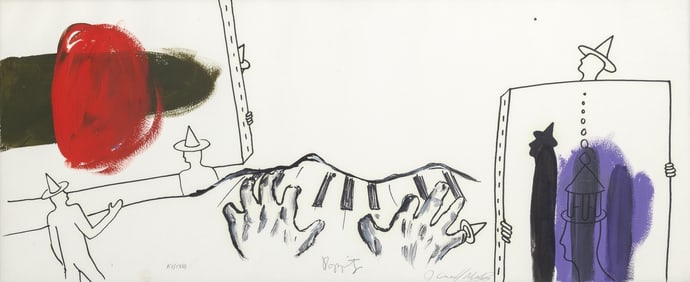 Crash/John Matos (b. 1961), Mark Kostabi (b. 1960) and James Poppitz (b. 1957)