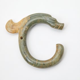 A Group of Chinese Archaistic Hardstone Beads and Carvings
