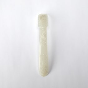 A Chinese White Jade Hair Pin Qing Dynasty