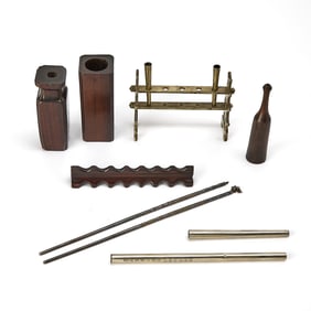A Group of Chinese Scholarly Objects Qing Dynasty