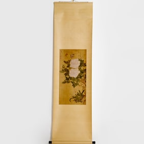 A Chinese Painting, Attributed to Jiang Tingxi Qing Dynasty