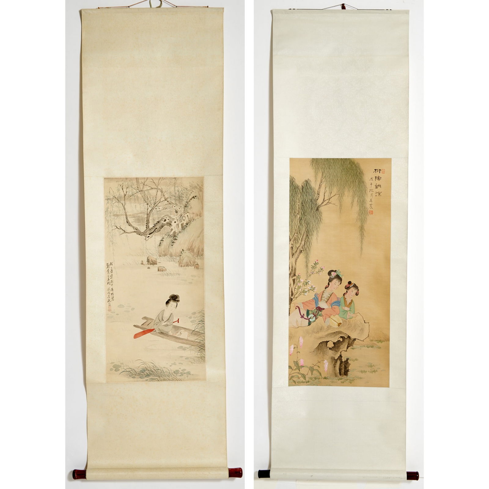 Two Chinese School Paintings (1 of 7)