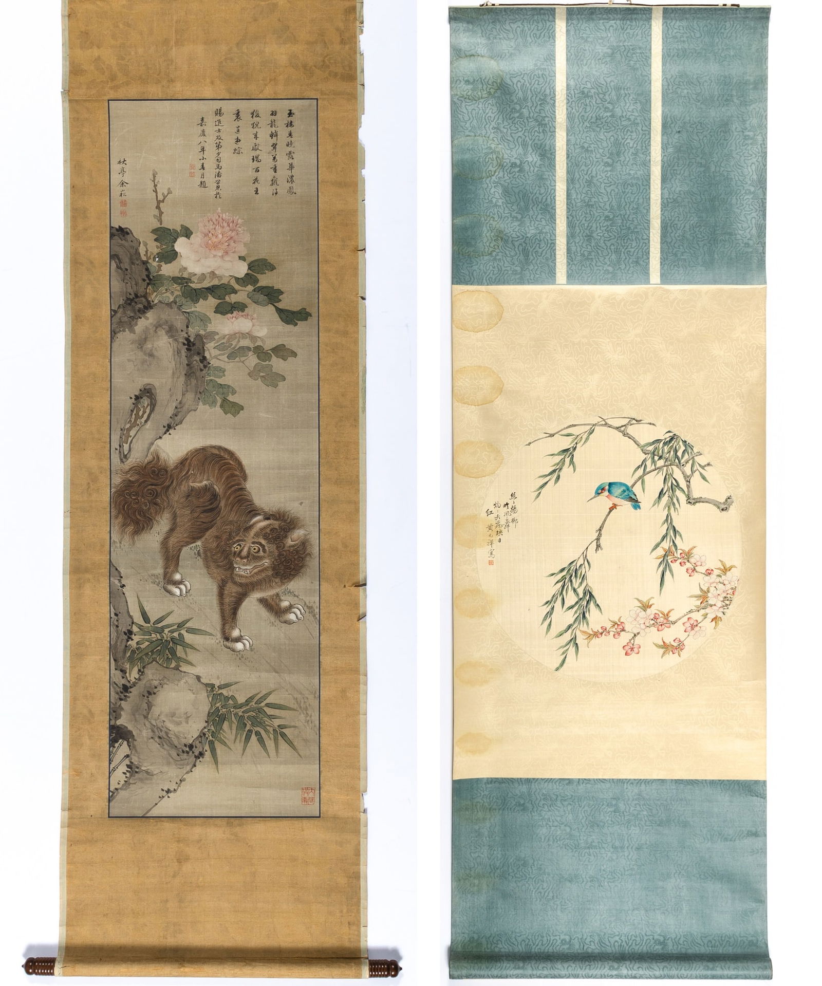 Two Chinese Paintings 19th-20th Century (1 of 5)