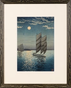 A Japanese Woodblock Print Tsuchiya Koitsu (1935)