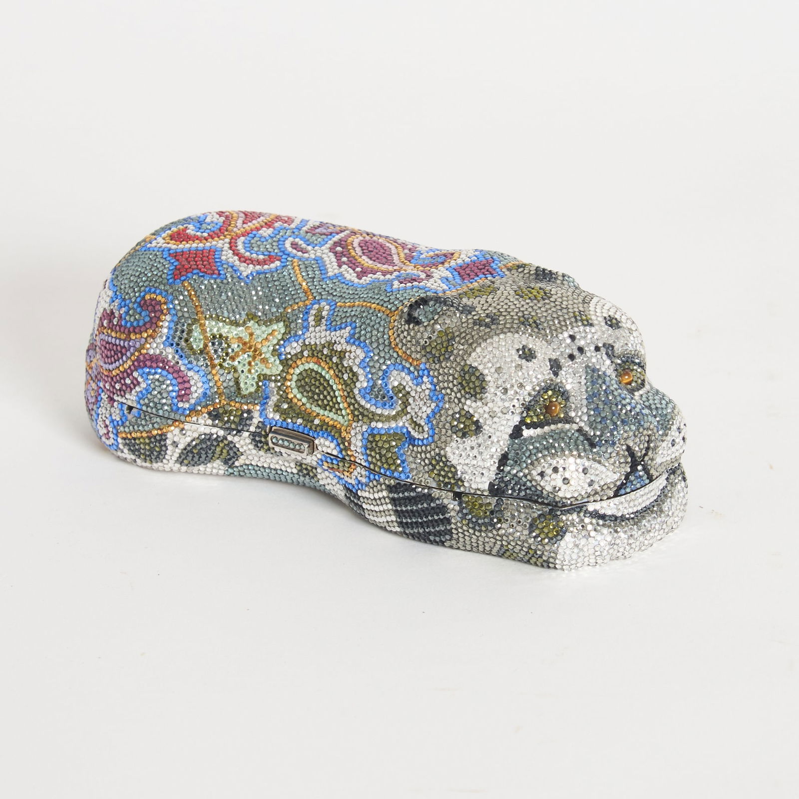 Rhinestone Leopard Clutch, Judith Leiber (1 of 1)