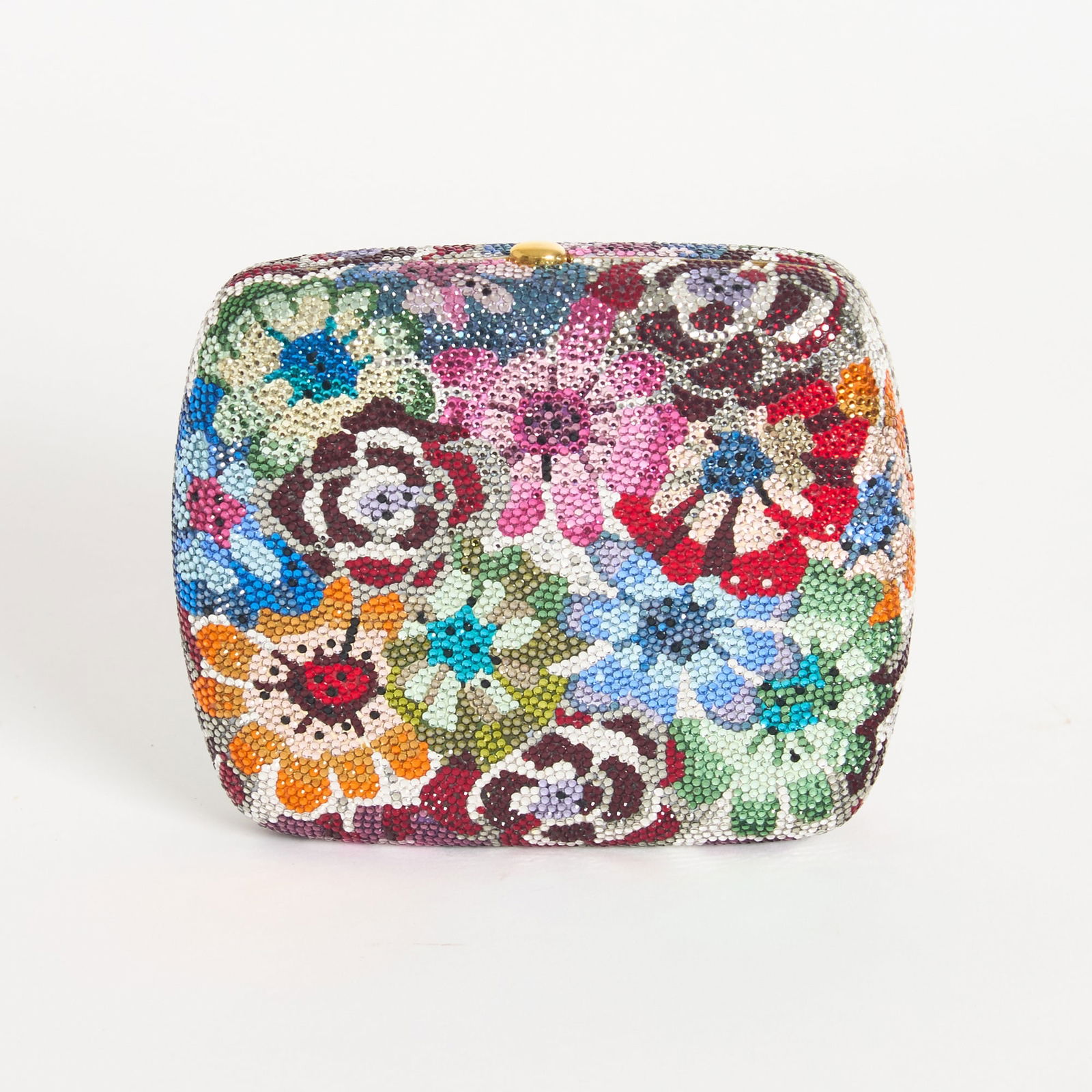 Floral Rhinestone Clutch, Judith Leiber (1 of 1)