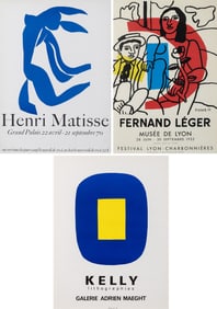 Three Art Exhibition Posters