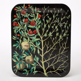 Piero Fornasetti Lithographed Metal Tray