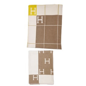 Two Hermès Throw Blankets