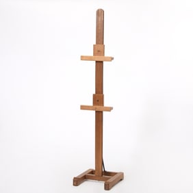 Art Deco Oak Artist Easel