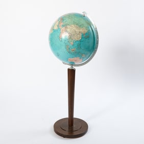 Welt Im Raum Duo-Globen Illuminated Glass Globe