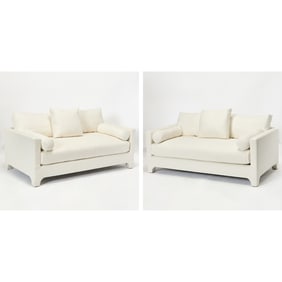 Pair of Verellen Upholstered Sofas