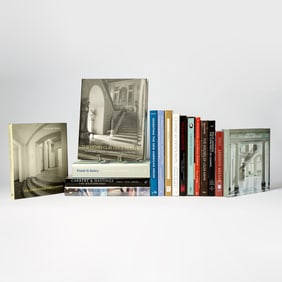 A group of sixteen oversized architecture monographs