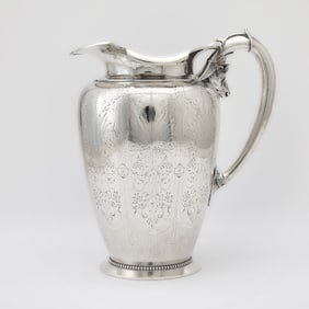 American Sterling Silver Water Pitcher