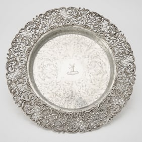 J.E. Caldwell Sterling Silver Charger