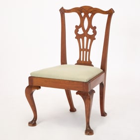 Chippendale Walnut Side Chair