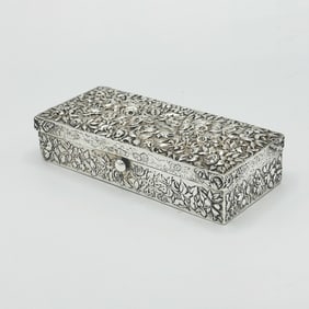 S. Kirk & Son Repousse Sterling Silver Box