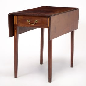 Federal Inlaid Mahogany Pembroke Table