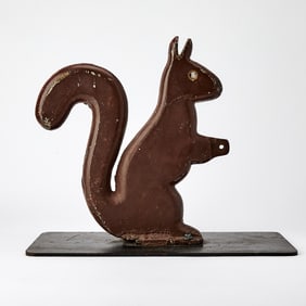 Cast Iron Squirrel Windmill Weight