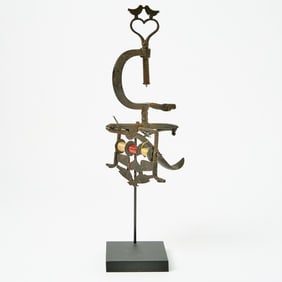Sheet and Cast Iron "Love Birds" Multi-Function Sewing Clamp