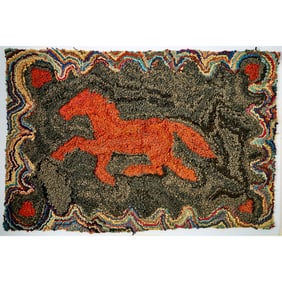 American Hooked Rug