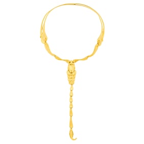 Tiffany & Co., Elsa Peretti Gold 'Scorpion' Necklace