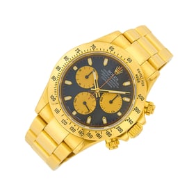 Rolex Gentleman's Gold 'Cosmograph Daytona' Chronograph Wristwatch, Ref. 116528