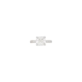 Platinum and Diamond Ring