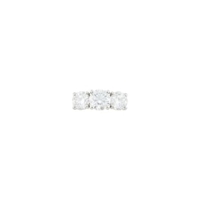 Platinum and Diamond Ring