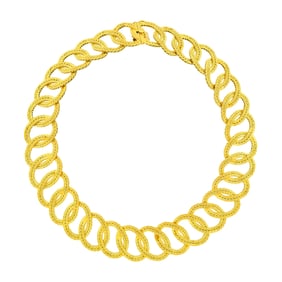 Buccellati Gold Link Necklace