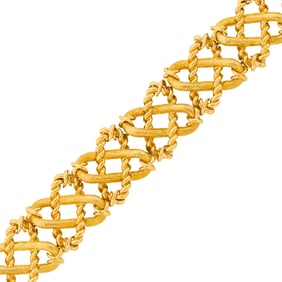 Tiffany & Co., Schlumberger Gold Bracelet, France