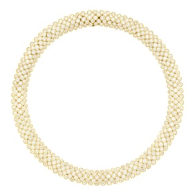 Hammerman Brothers Gold and Diamond Necklace