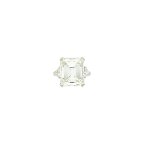 Platinum and Diamond Ring