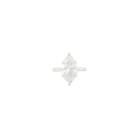 Silver and Diamond Ring