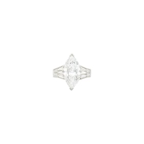 Platinum and Diamond Ring
